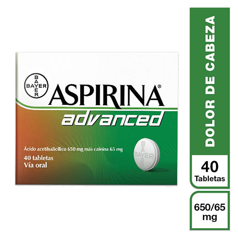 Aspirina Advance Tabletas